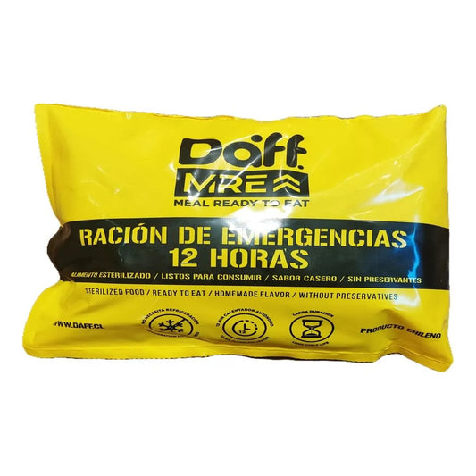 Daff Ración De Emergencias Mre 12 Horas - Bazarlibre