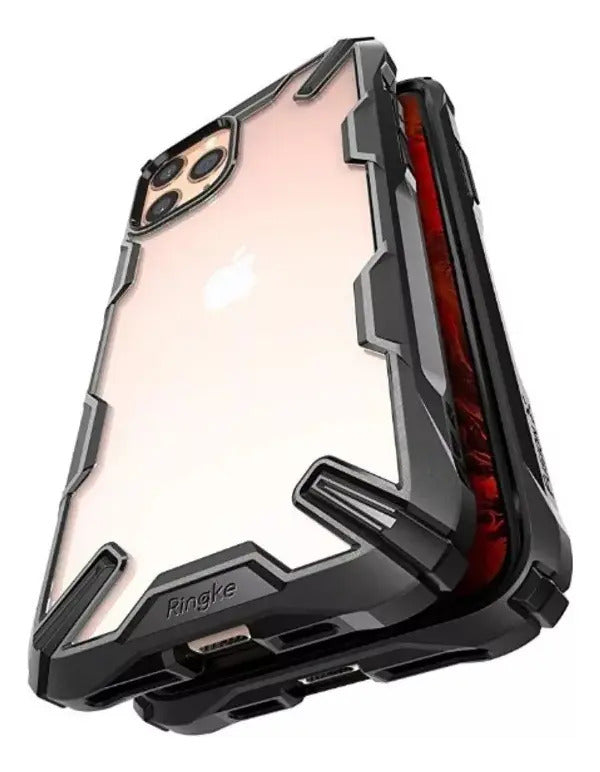 Carcasa Ringke Fusion Para X iPhone 11 Pro Bordes Negros Negro Fusion X