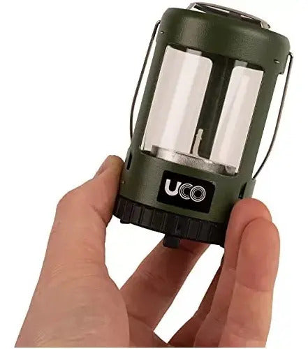 Kit De Farol De Vela Mini 2.0 Uco Orginal Verde Musgo
