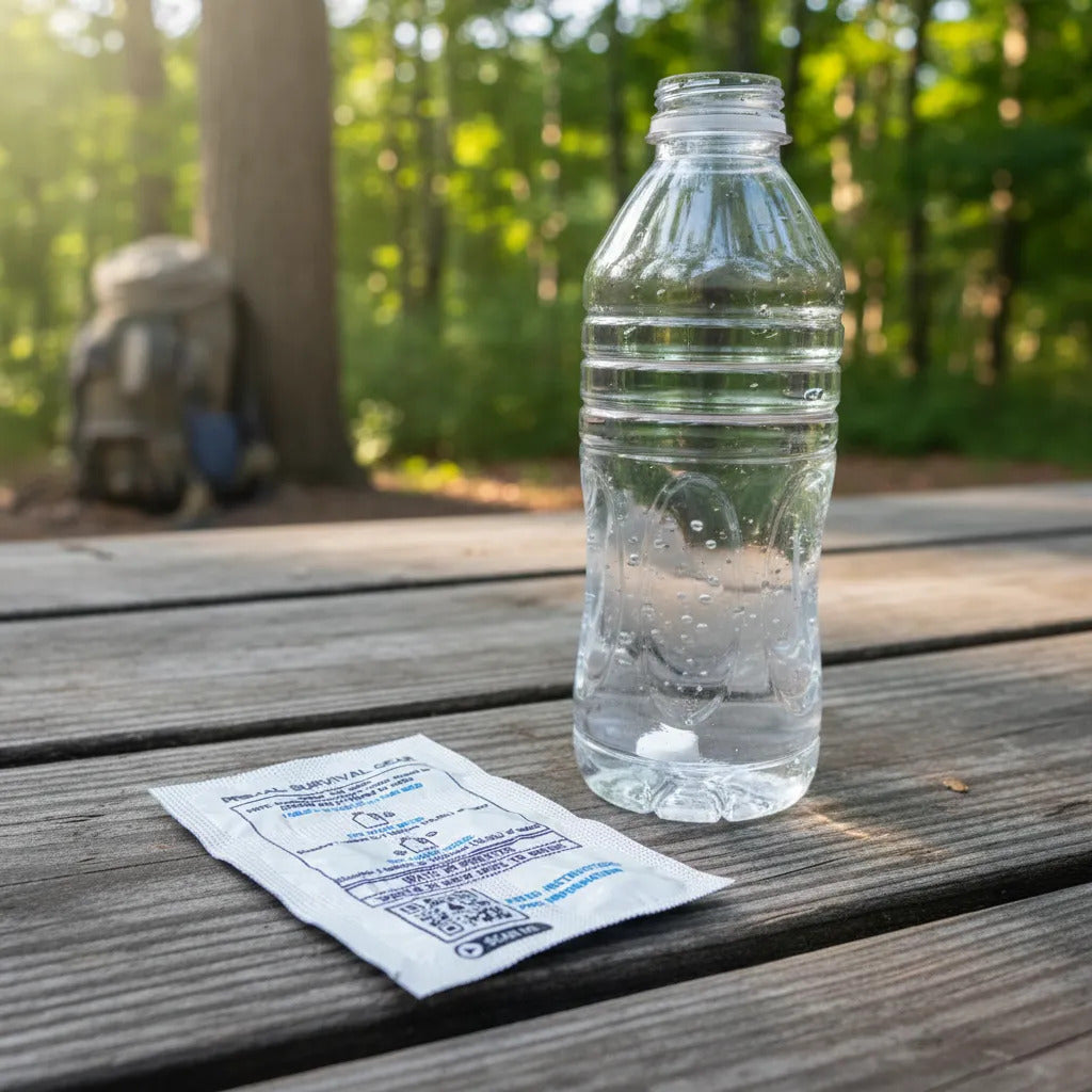 10 Tabletas Purificadoras De Agua Para 150 Lt Cada Una Agua