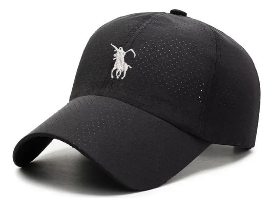Gorra Jockey Beisbol Modelo Grim Reaper La Muerte Polo Negro 54-62 Malla
