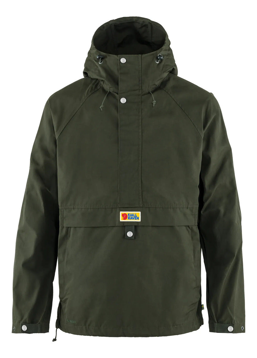 Chaqueta Fjällräven Vardag Anorak Xxl Original Deep Green Xxl Liso