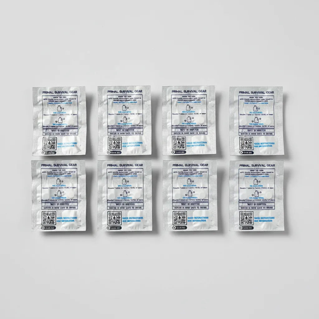 10 Tabletas Purificadoras De Agua Para 150 Lt Cada Una Agua