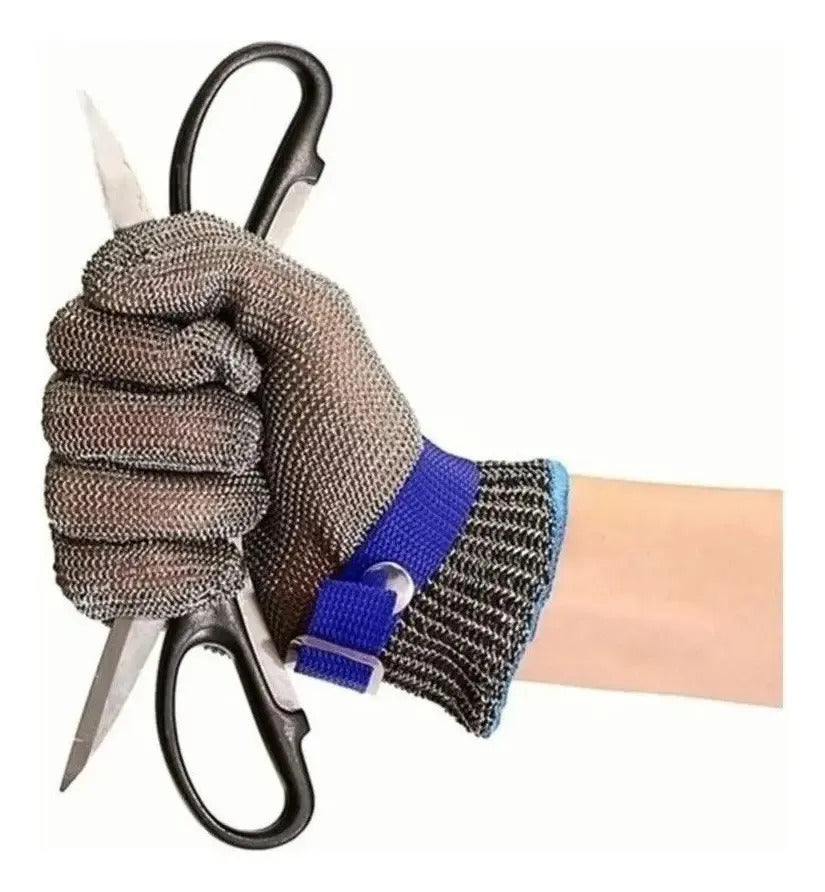 Guantes De Seguridad Plateados Talla M Plateado