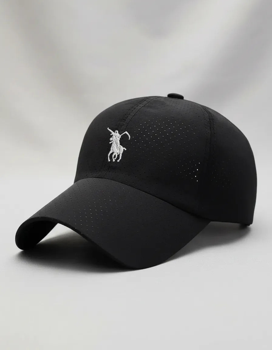 Gorra Jockey Beisbol Modelo Grim Reaper La Muerte Polo Negro 54-62 Malla