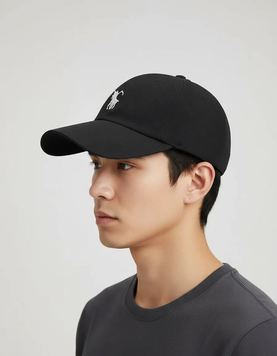 Gorra Jockey Beisbol Modelo Grim Reaper La Muerte Polo Negro 54-62 Malla
