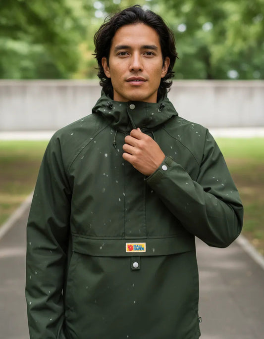 Chaqueta Fjällräven Vardag Anorak Xxl Original Deep Green Xxl Liso