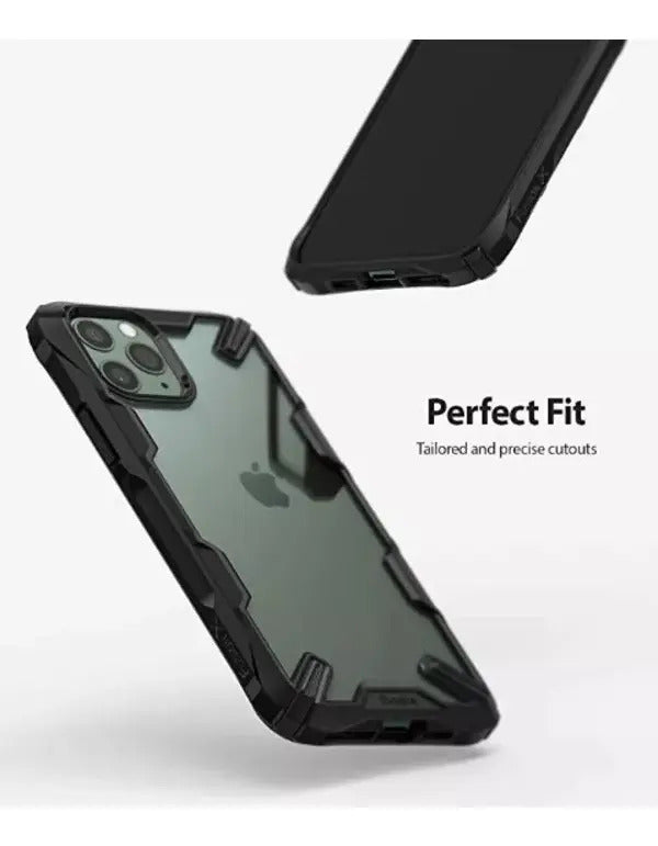 Carcasa Ringke Fusion Para X iPhone 11 Pro Bordes Negros Negro Fusion X