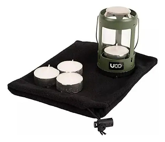 Kit De Farol De Vela Mini 2.0 Uco Orginal Verde Musgo