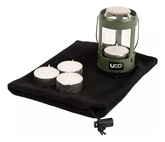 Kit De Farol De Vela Mini 2.0 Uco Orginal Verde Musgo