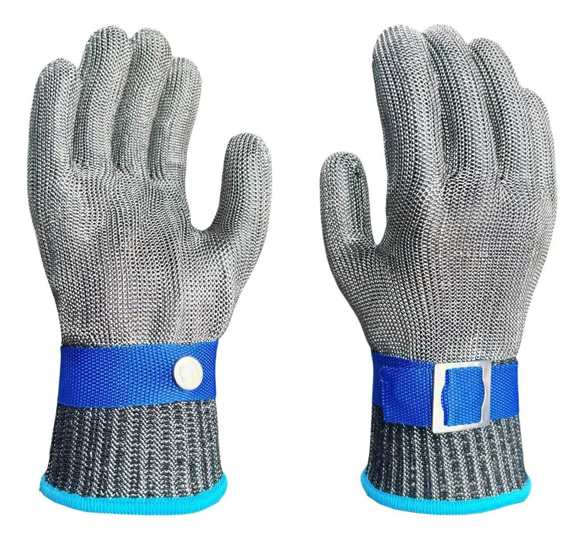 Guantes De Seguridad Plateados Talla M Plateado