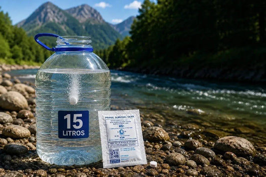 10 Tabletas Purificadoras De Agua Para 150 Lt Cada Una Agua
