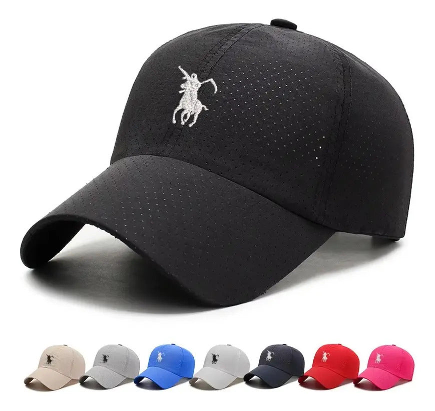 Gorra Jockey Beisbol Modelo Grim Reaper La Muerte Polo Negro 54-62 Malla